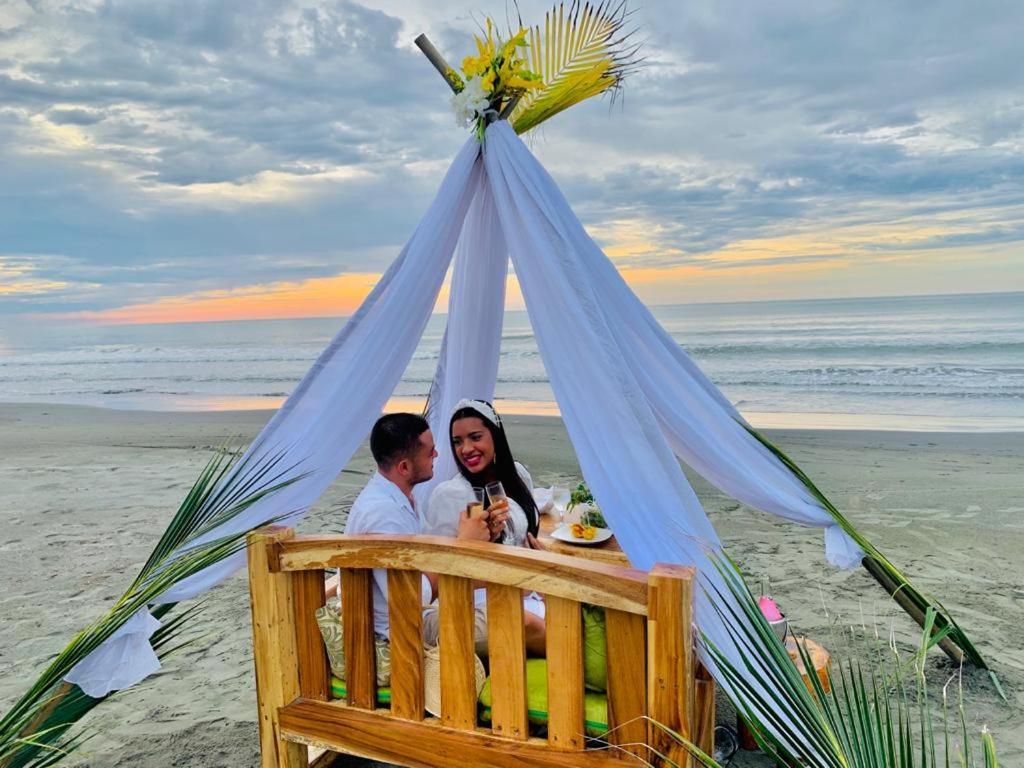 Ecohotel Kocoluu San Bernardo del Viento ภายนอก รูปภาพ